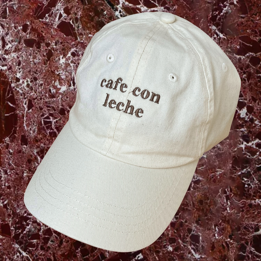 Café Con Leche Dad Cap