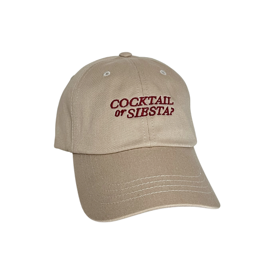 Dad cap - Cocktail or siesta?