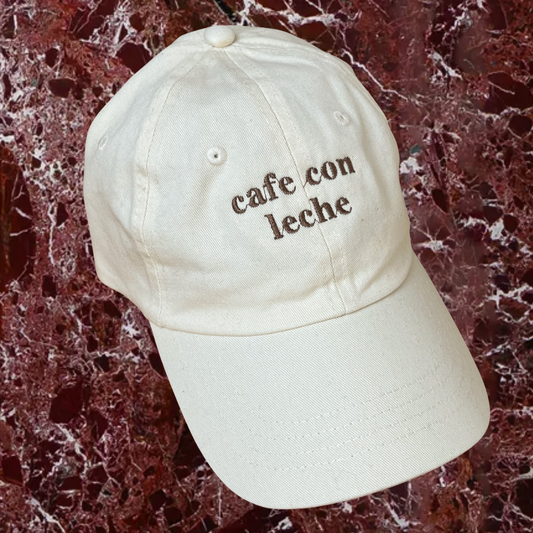 Café Con Leche Dad Cap